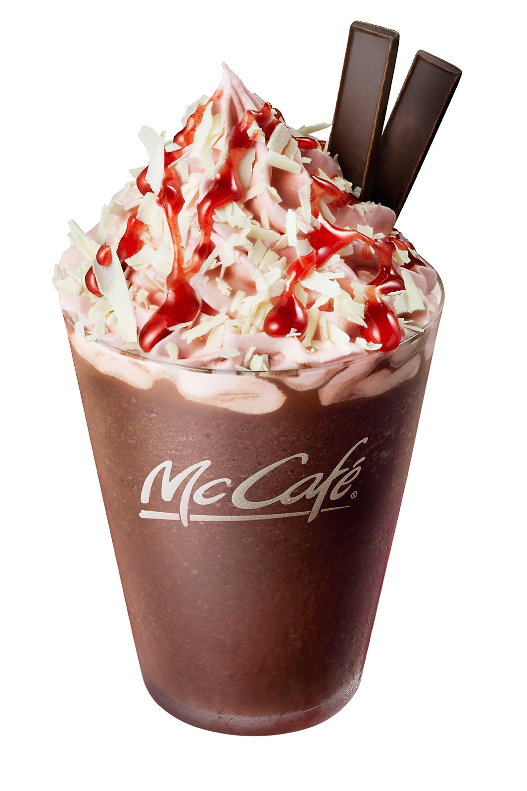 プレミアムラズベリーチョコレートフラッペ／画像提供：日本マクドナルド