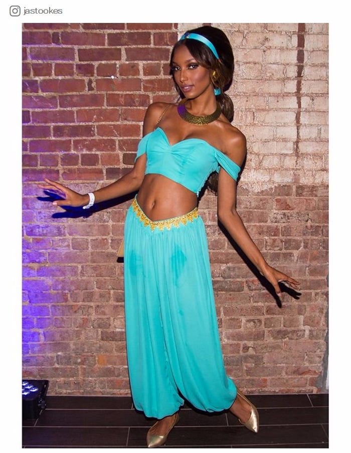 「アラジン」ジャスミン風のジャスミン・トゥークス/ジャスミン・トゥークスInstagramより