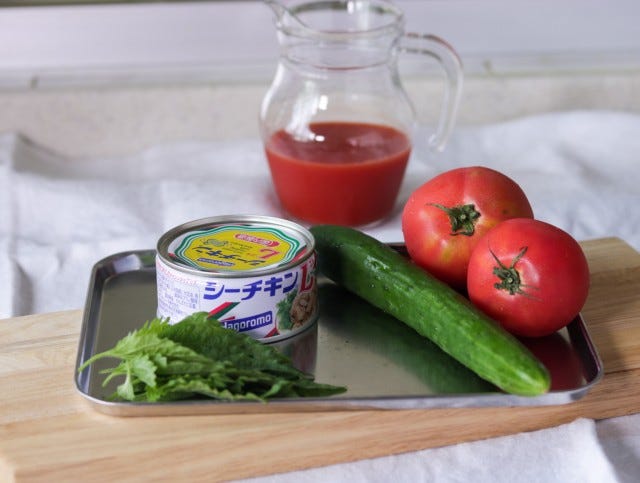 トマトそうめん