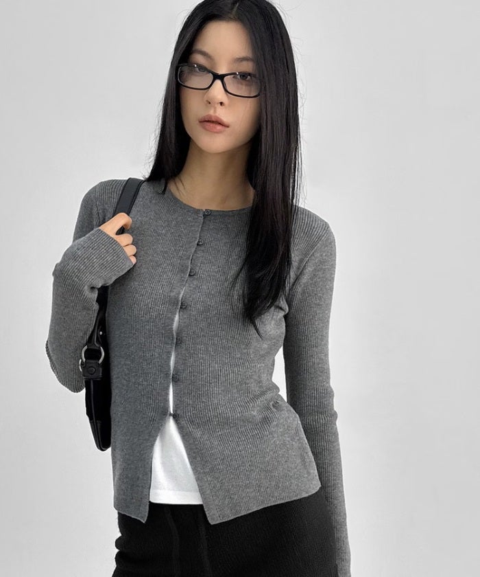 【『Qoo10ファッション』で見つけた】ワザありのトップス風がオシャレ♡ BLACKUPのカーディガン