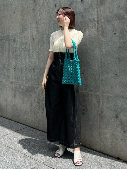 デニム　コーデ