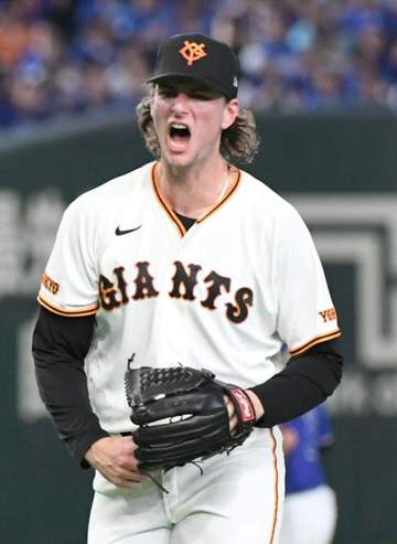 巨人快勝 連敗2でストップ ウィットリー圧巻、八回2死まで無安打投球 三回に浅野が今季1号決勝ソロ