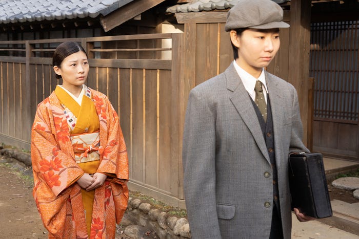 伊藤沙莉、土居志央梨「虎に翼」第30話(C)NHK