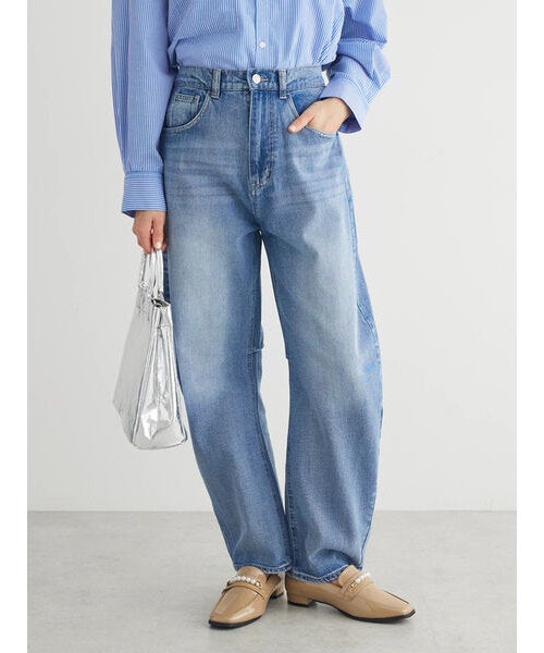 ELENCARE DUE デニムカーブパンツ／Green Parks（提供画像）