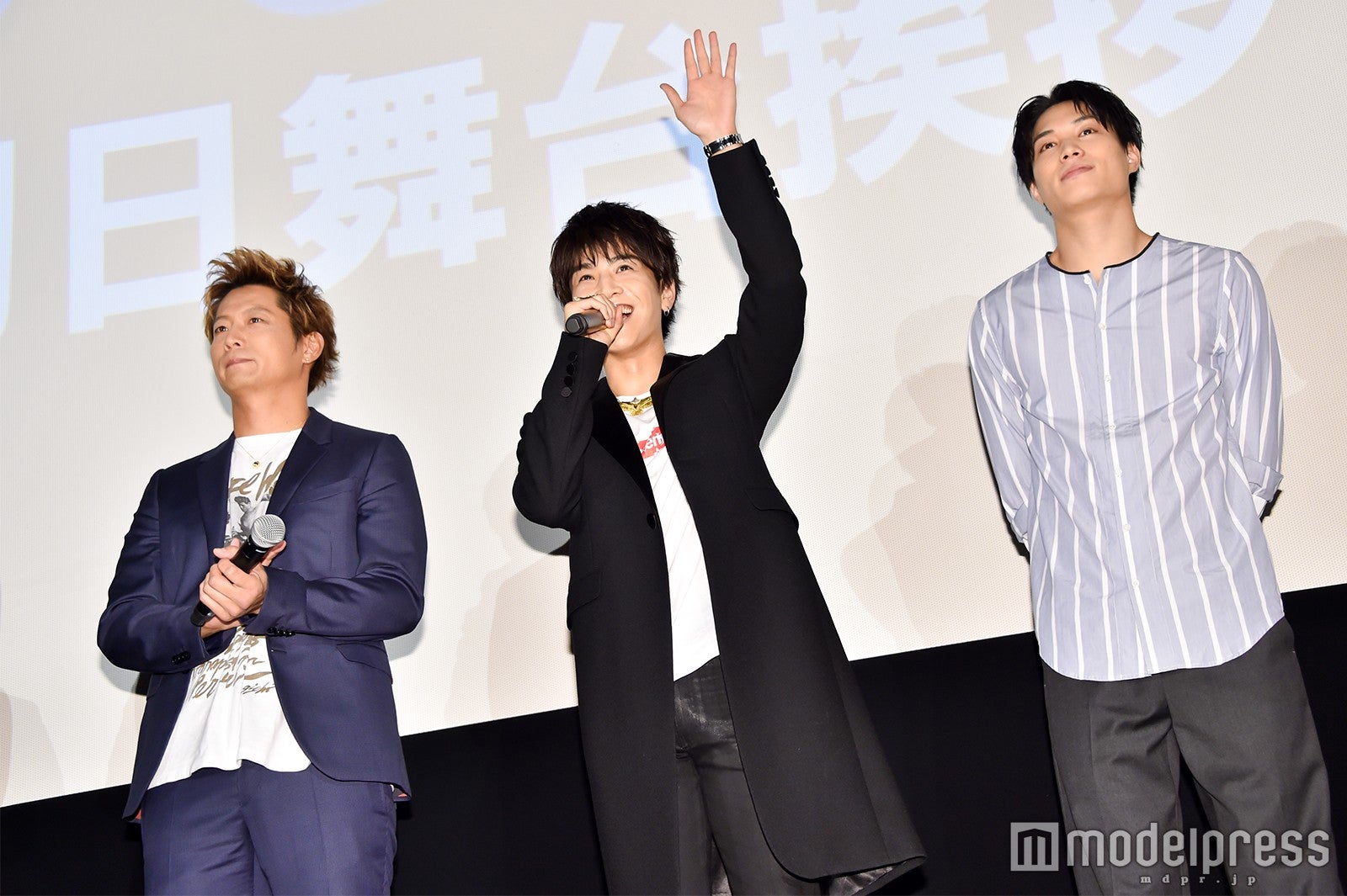 黒木啓司、岩田剛典、鈴木伸之 （C）モデルプレス