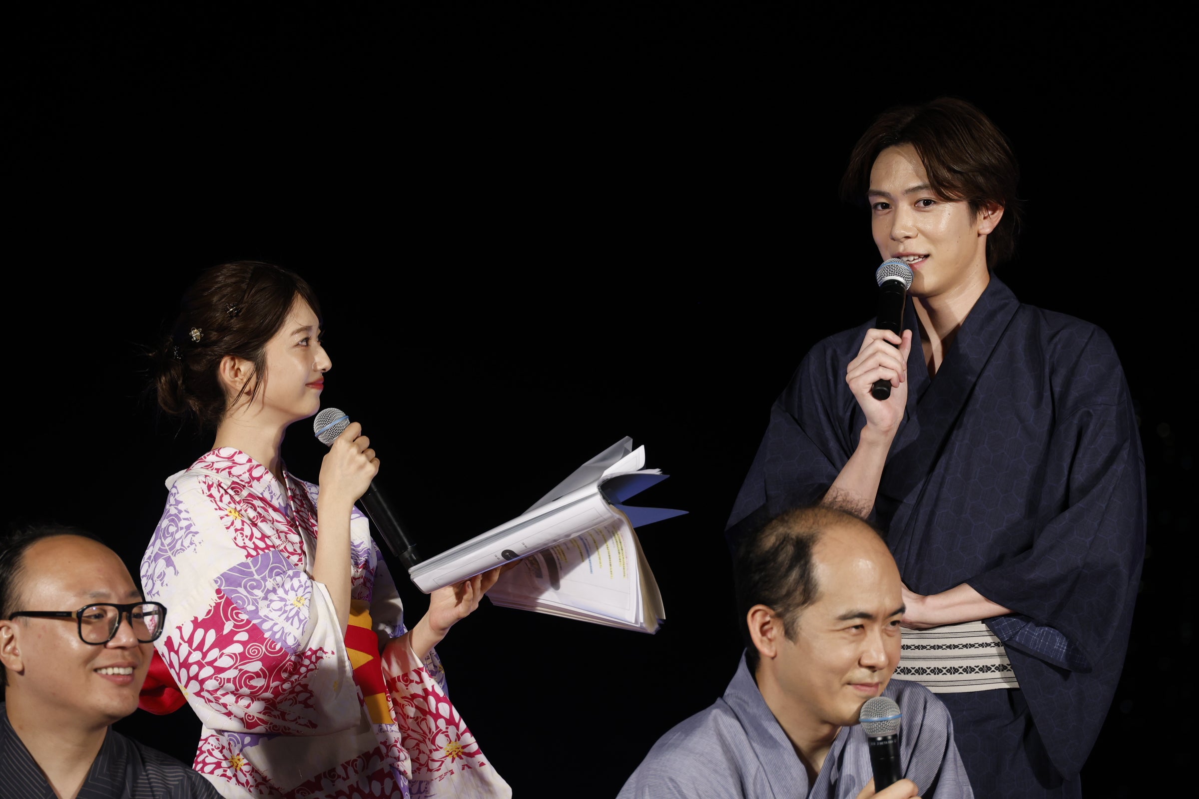小室安未、内藤秀一郎（C）SDGs EDOGAWA ONLINE HANABI FESTIBAL supported by TGC