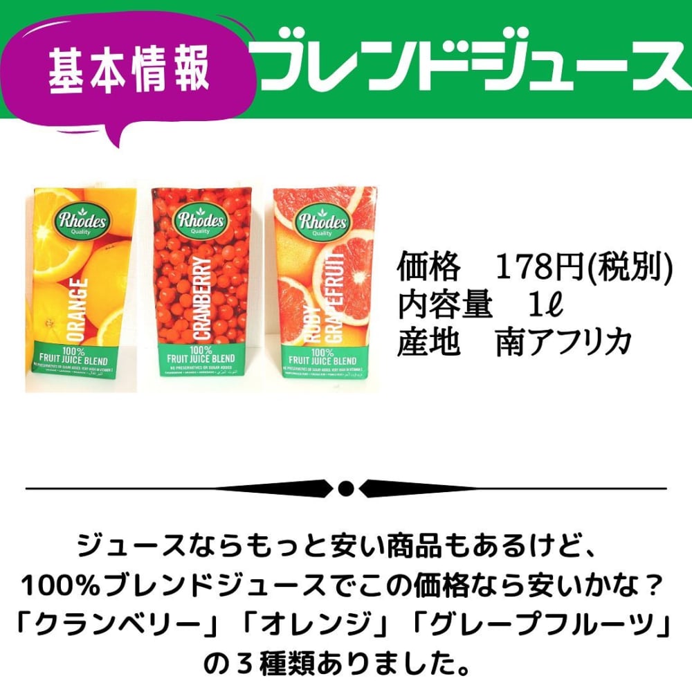 ブレンドジュース