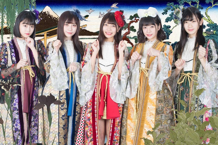 まねきケチャ/左から:中川美優、宮内凛、松下玲緒菜、深瀬美桜、篠原葵 (提供画像)