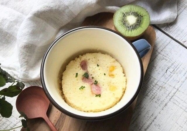 お食事マグカップ蒸しパン