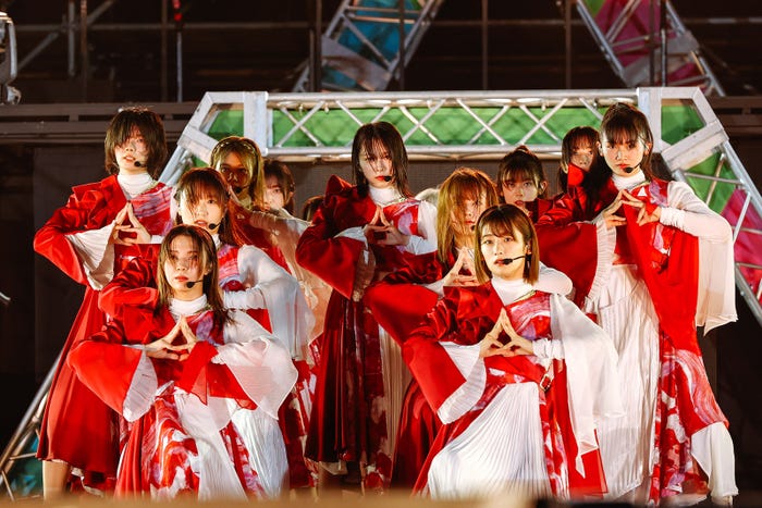 櫻坂46/「W-KEYAKI FES. 2022」より(提供写真)