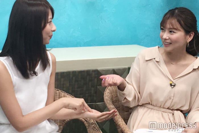 永田レイナ、重盛さと美(C)モデルプレス