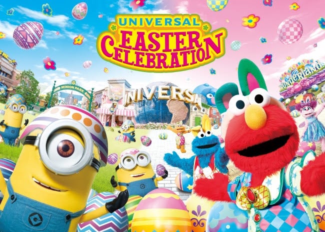 USJ、イースターイベントがエリア拡大!ミニオン・パークに初めての春到来