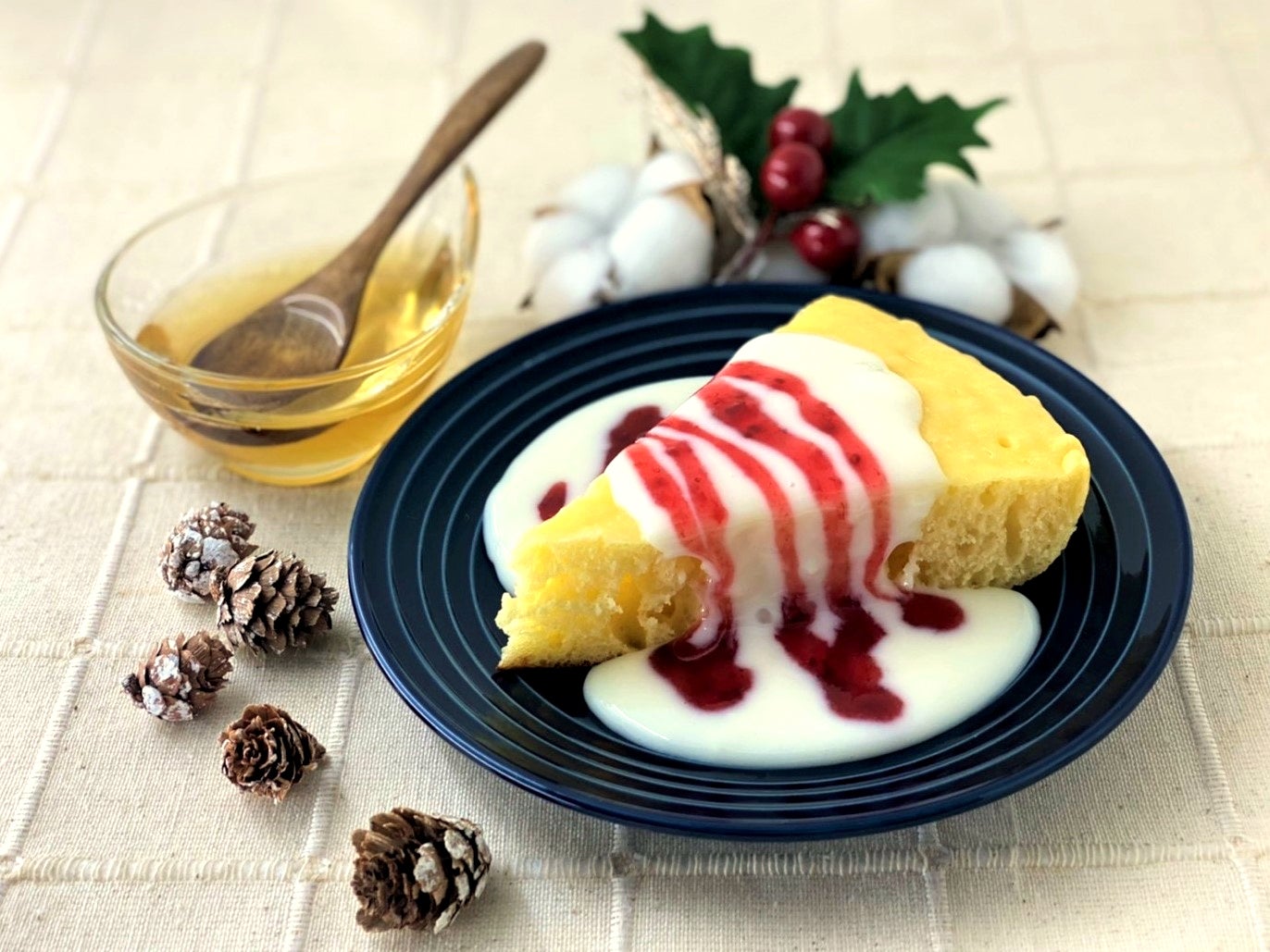 はちみつのダンプフヌーデル／画像提供：株式会社 横浜赤レンガ