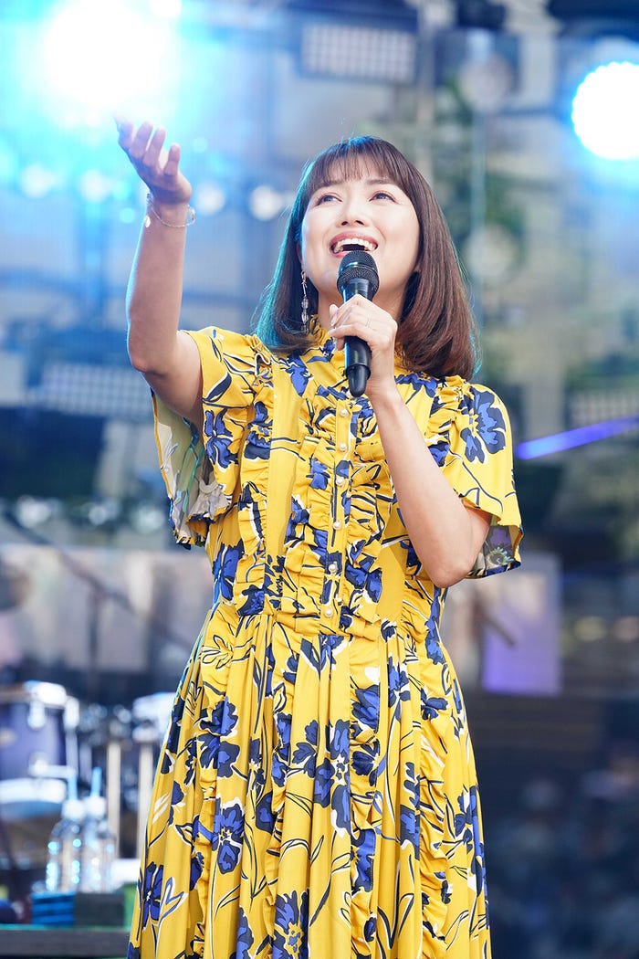 新妻聖子「日比谷音楽祭2022」6月4日開催の様子(提供写真)