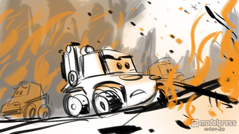 全工程を終えるまでに3万超ものストーリーボードが描かれる