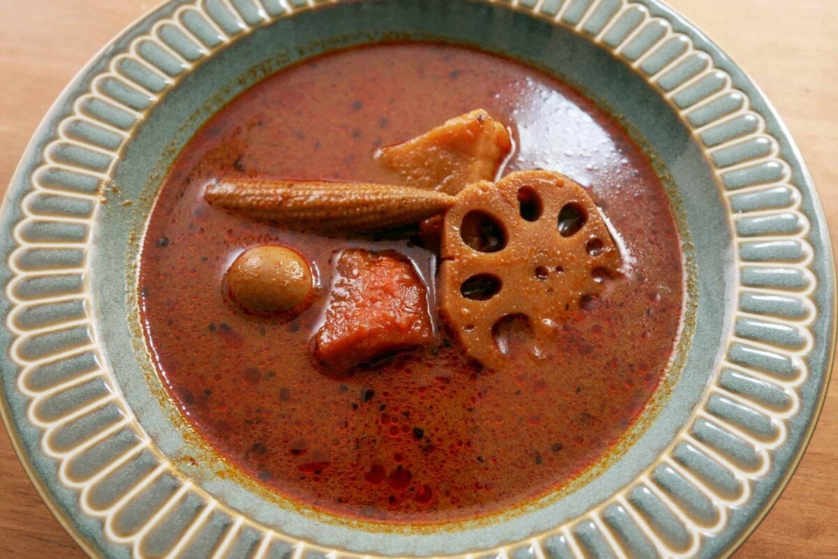 北海道から　海老仕立てのスープカレー