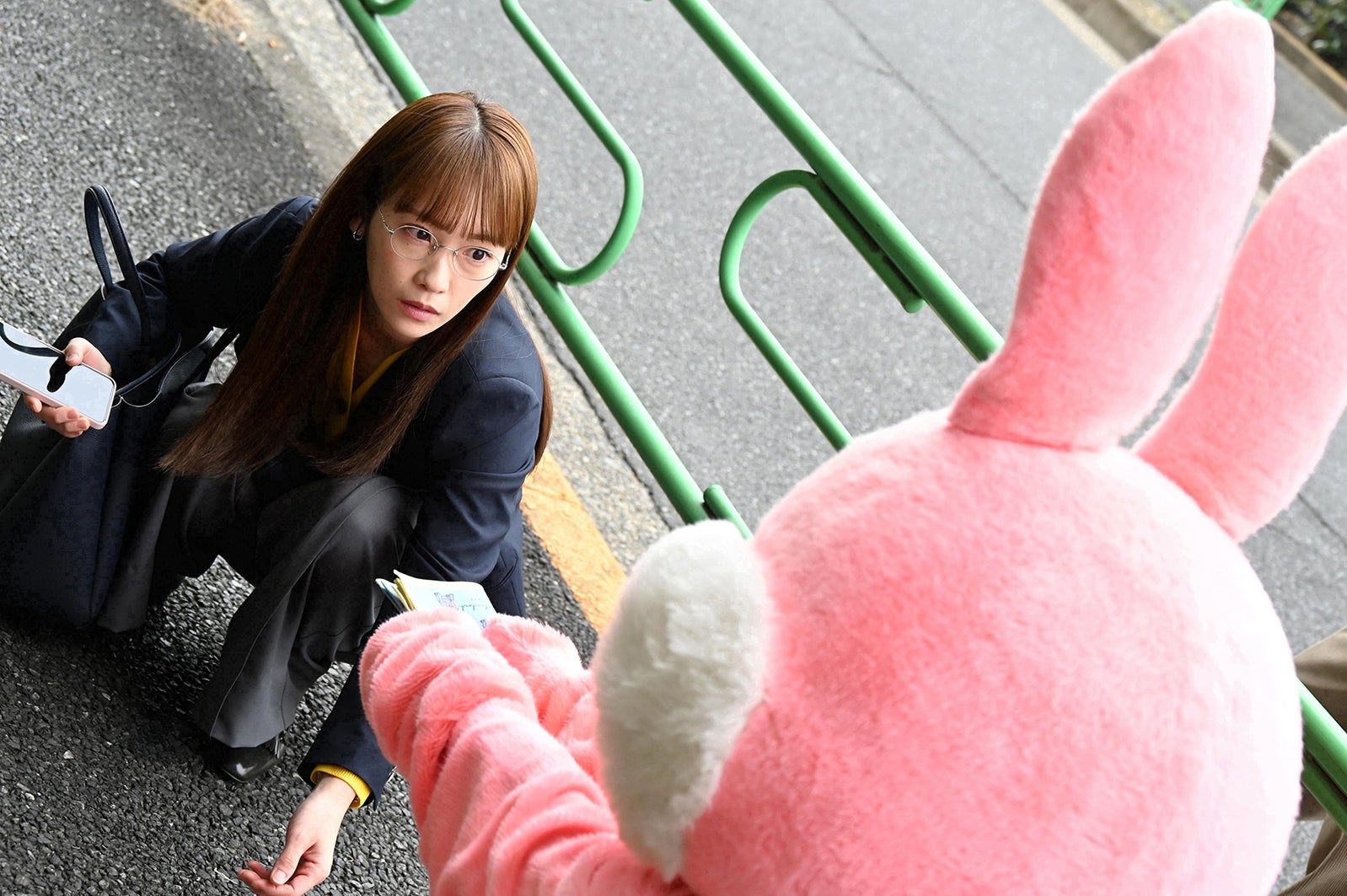 川栄李奈「ダメマネ！ －ダメなタレント、マネジメントしますー」第1話（C）日本テレビ