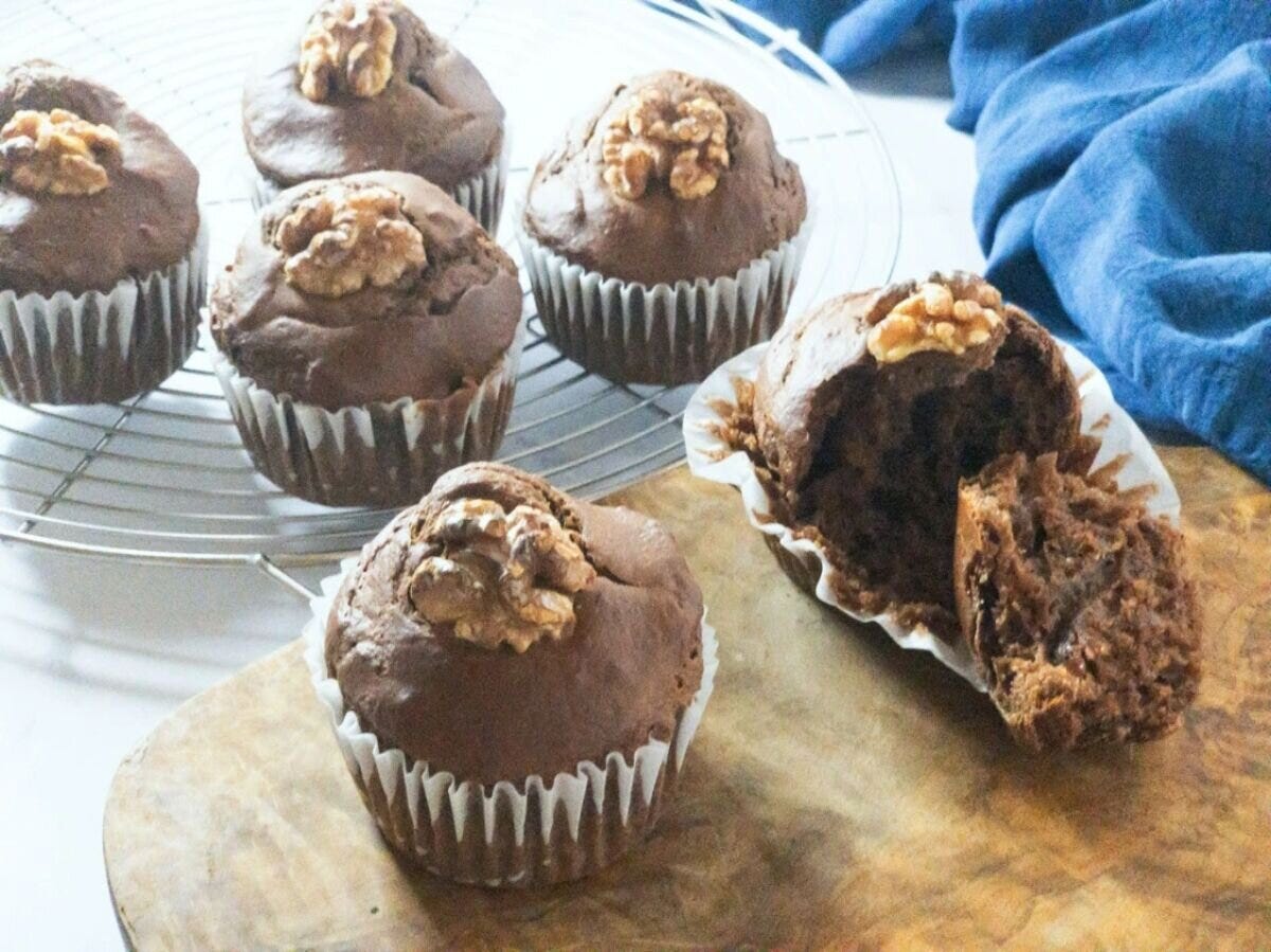 お豆腐ココアマフィン お豆腐ココアマフィン