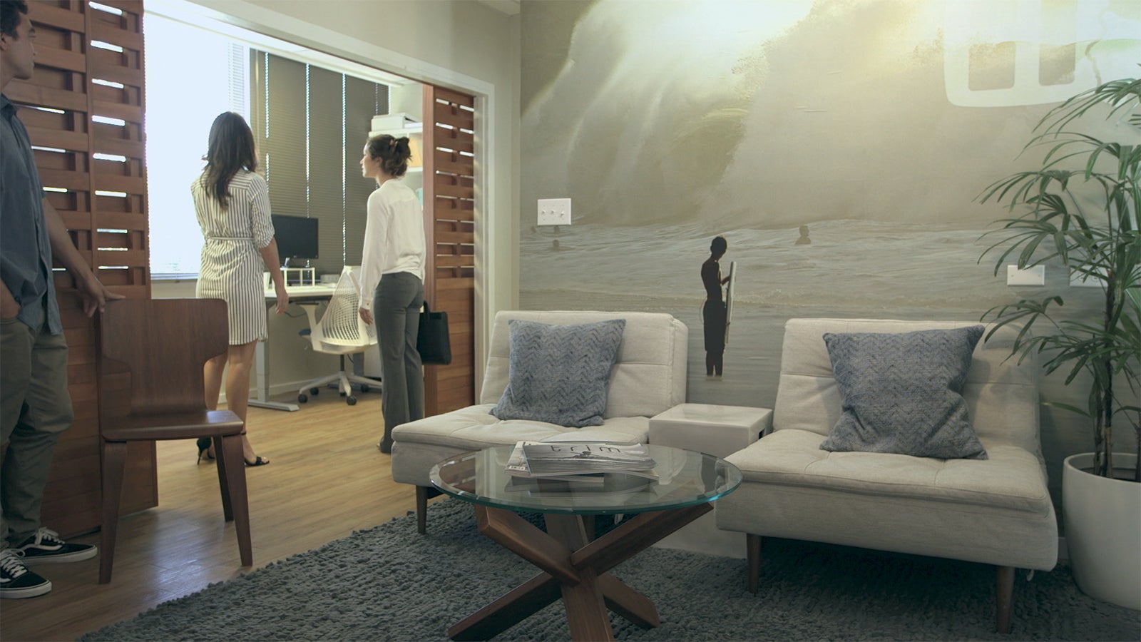 シェリーの職場『TERRACE HOUSE ALOHA STATE』22nd WEEK（C）フジテレビ／イースト・エンタテインメント