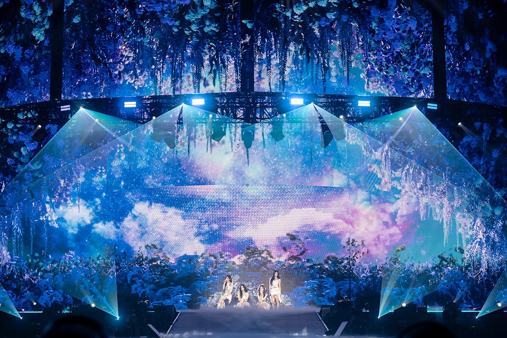 aespa「2025 aespa LIVE TOUR – SYNK : aeXIS LINE – in JAPAN」撮影：田中聖太郎