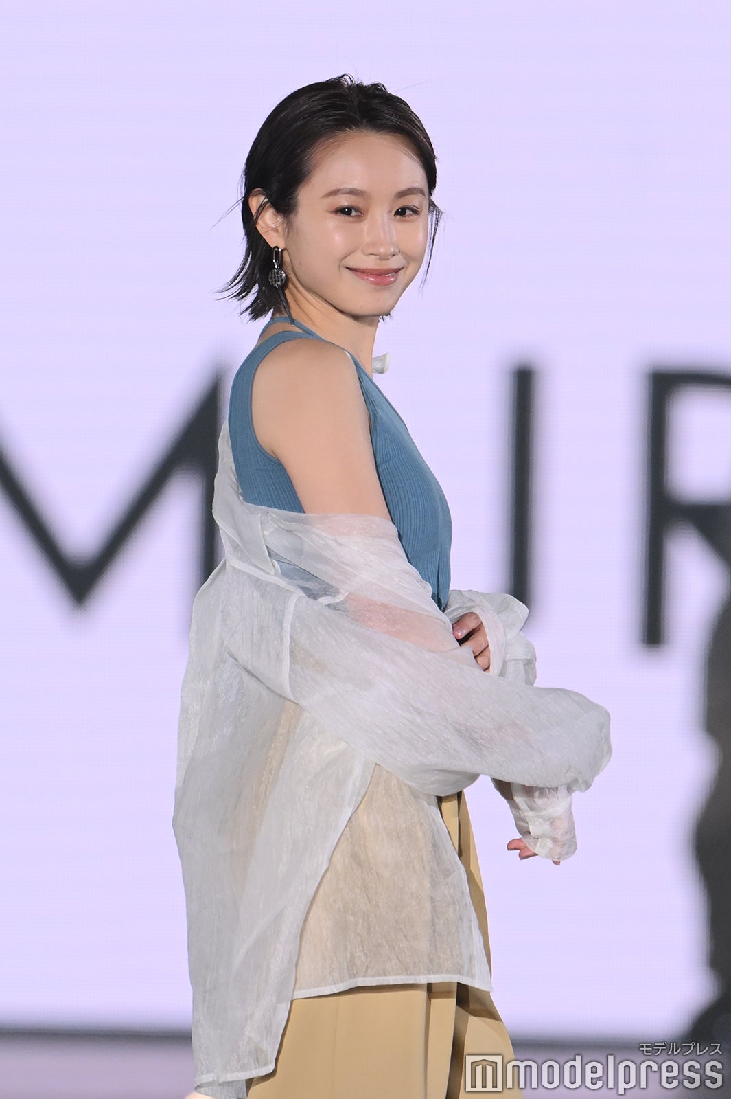 高橋愛「関コレ 2023 S／S」より（C）モデルプレス