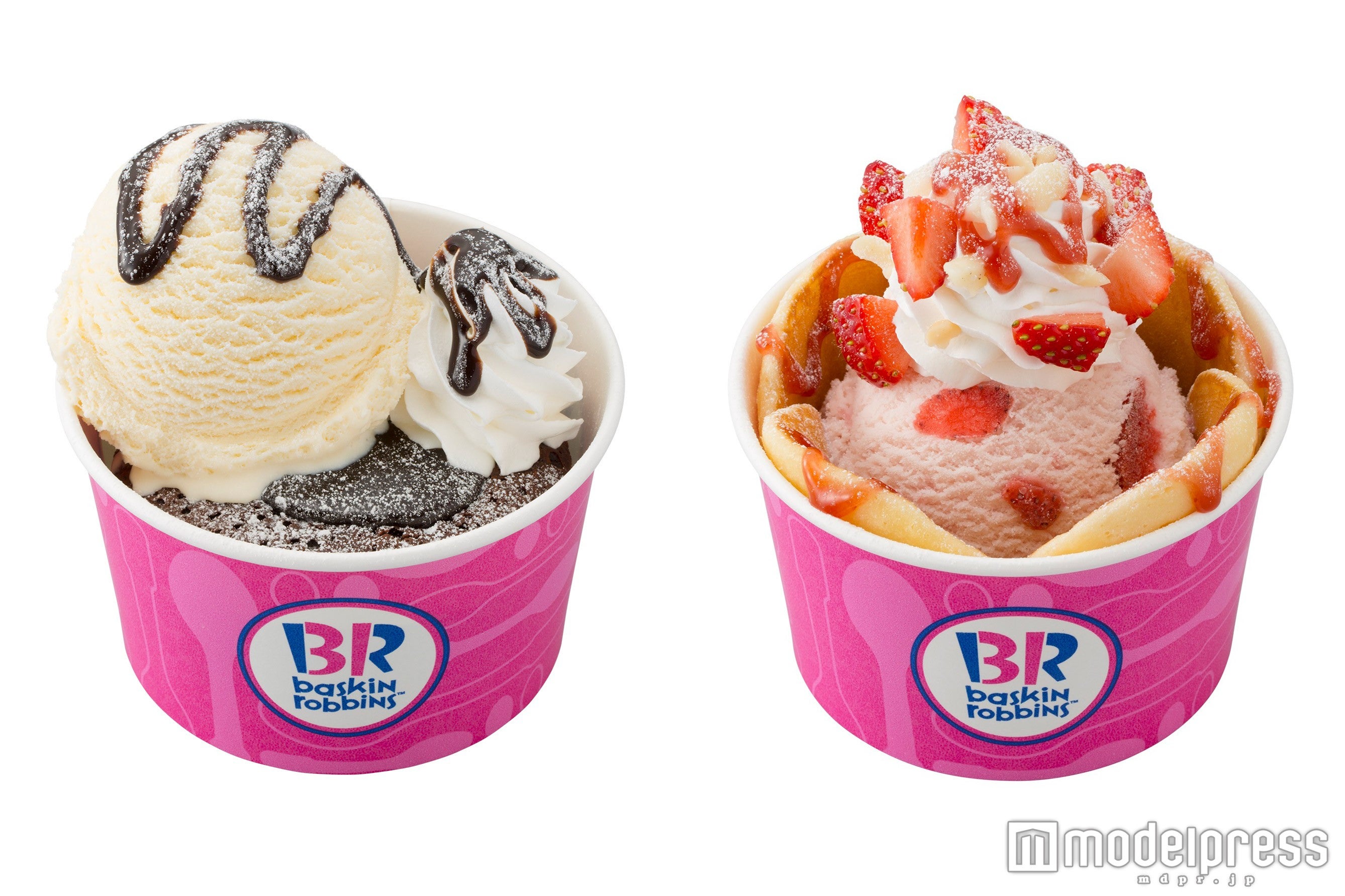 サーティワン史上初ホットサンデーが限定登場　温スイーツ×冷アイスが甘くとろける