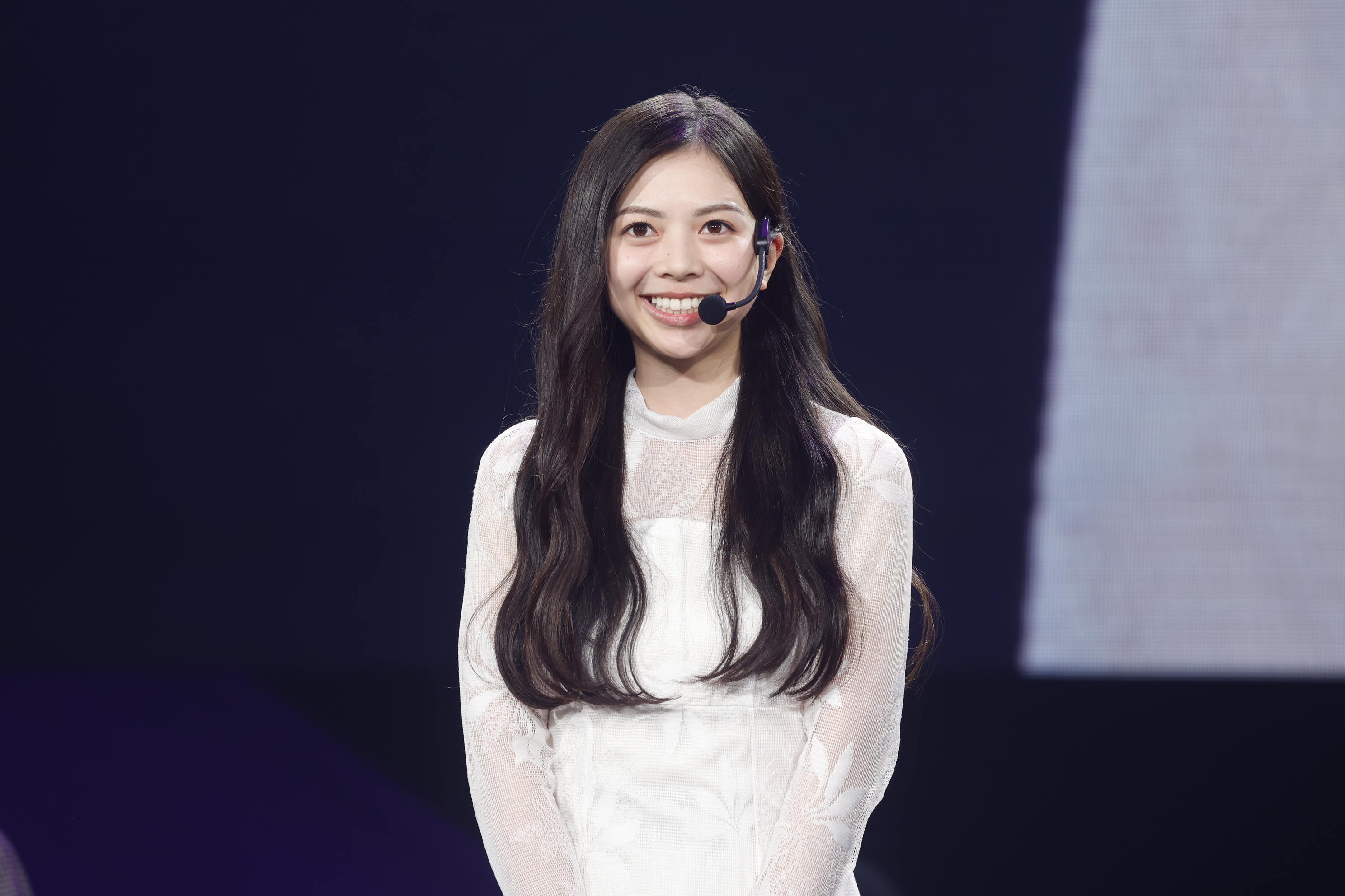 長嶋凛桜／乃⽊坂46初披露の会「はじめまして、6期⽣です」撮影：鈴木健太（KENTA Inc.）