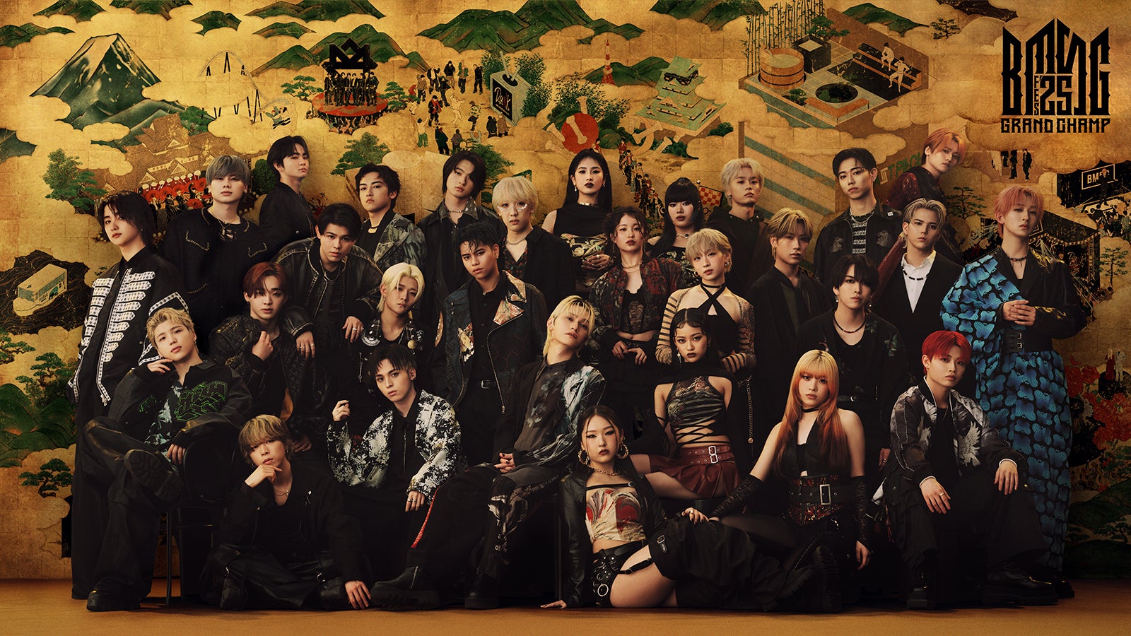 HANA、BMSG主催フェス「BMSG FES’25」出演決定 日本画際立つキービジュアルも公開