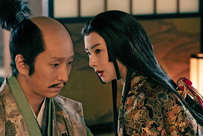 中村七之助、北川景子「どうする家康」第40話より(C)NHK