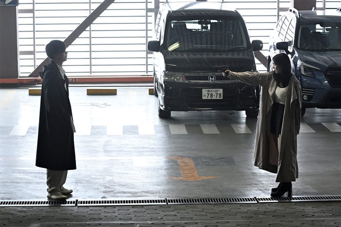 成田凌、クォン・ウンビ(C)2024「スマホを落としただけなのに最終章」製作委員会