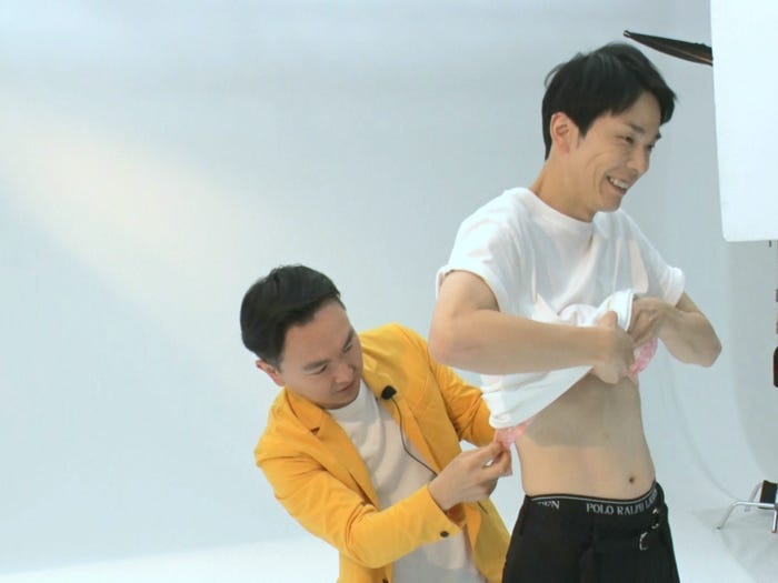 山内健司、濱家隆一 (C)テレビ朝日