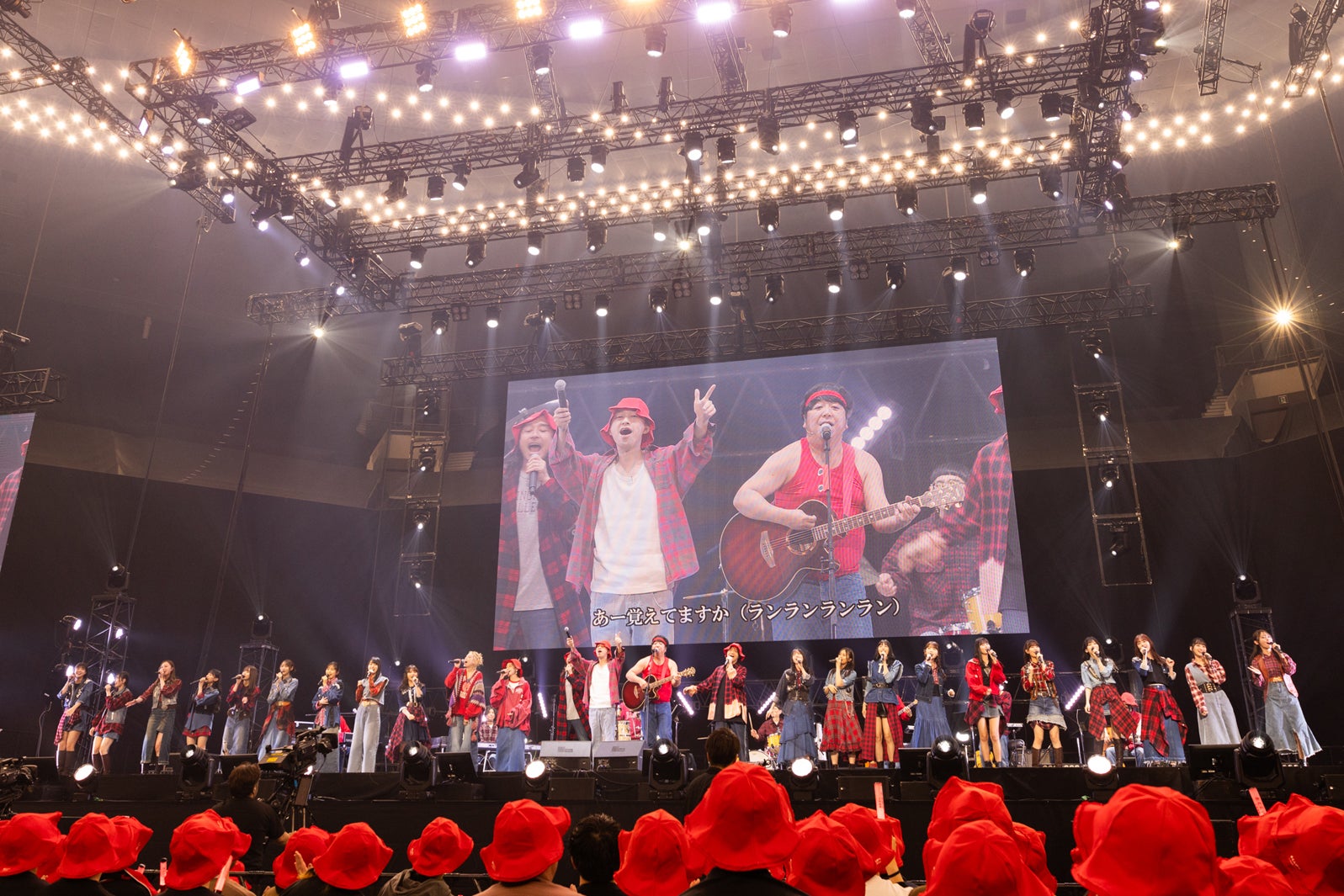 「赤えんぴつ in 武道館」撮影：RyuyaAmao