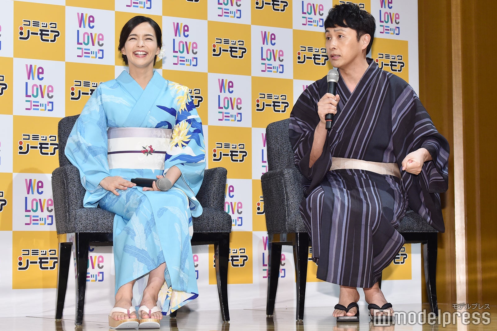 加藤ローサ、児嶋一哉 （C）モデルプレス