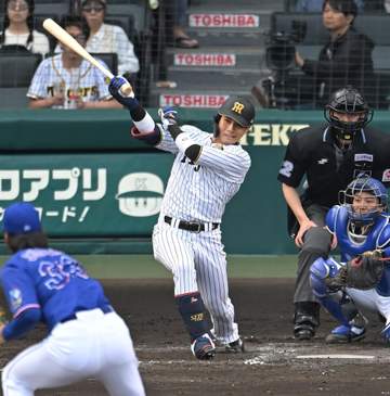 阪神 森下同点打→木浪決勝打で逆転連勝 中日戦開幕5戦5連勝は2リーグ制導入以降初
