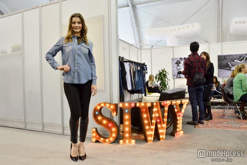 「SIWY(シーウィー)」ブース(「MAGIC」2013S/Sにて)