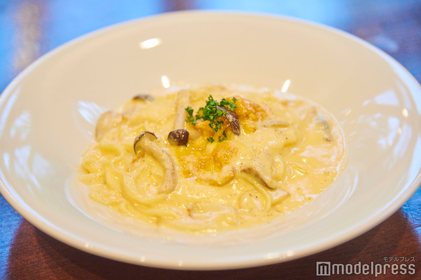 ウニの濃厚な風味が絶品な「ウニボナーラ」（C）モデルプレス