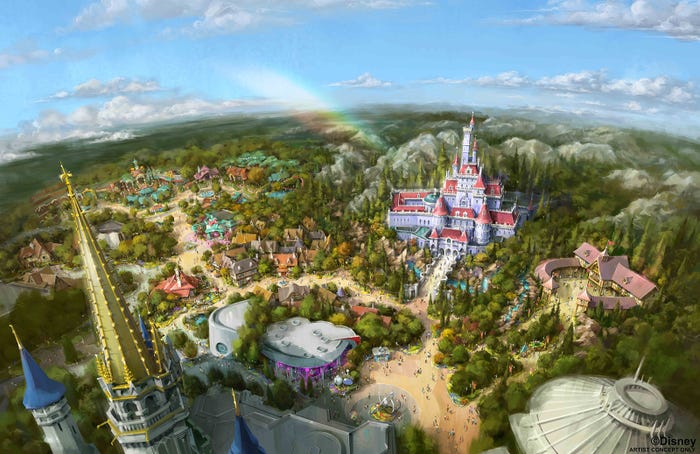 2020年4月15日にオープンする各施設のイメージ (C)Disney