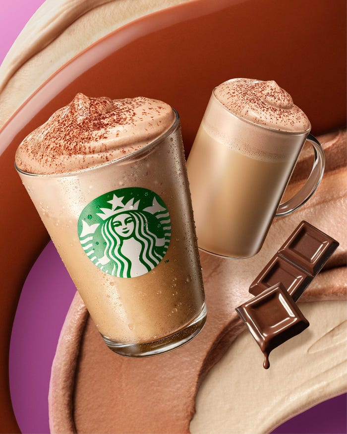 チョコレート ムース ラテ/提供画像