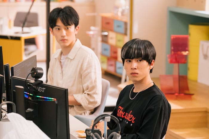 杉野遥亮、坂東龍汰「ユニコーンに乗って」より(C)TBS