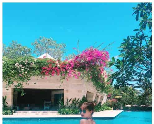 藤井サチ、ビキニ姿で美ヒップ&圧巻くびれあらわ 抜群のプロポーションに注目集まる