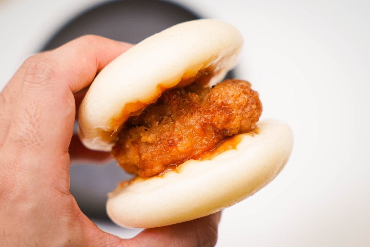 ファミからパオズ（油淋鶏ソース）