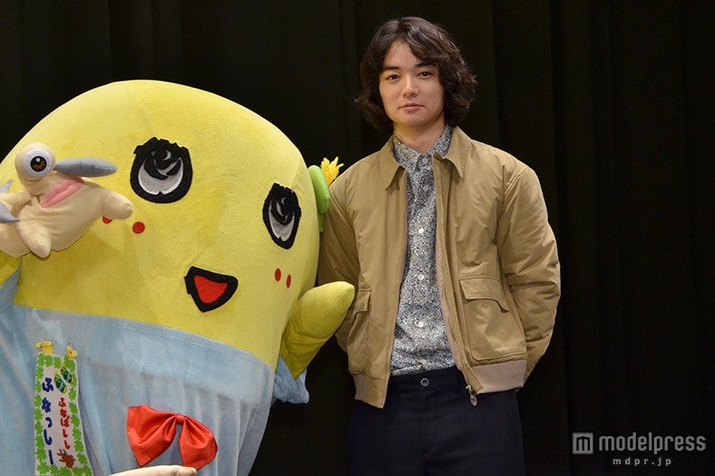 染谷将太、ふなっしーに「どう対応したらいいのか…」