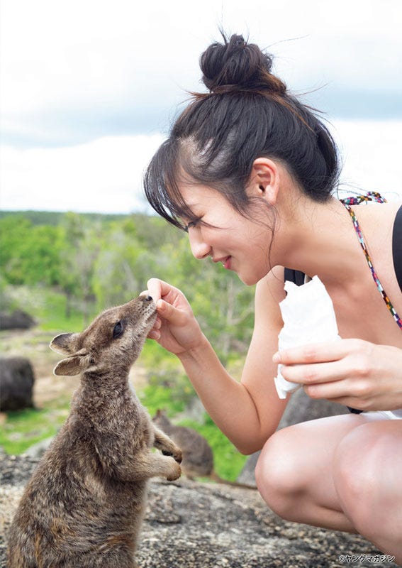 奥山かずさ(C)佐藤裕之 /ヤングマガジン
