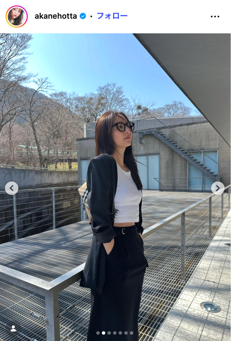 堀田茜Instagramより