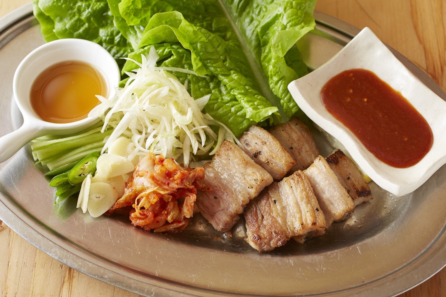 サムギョプサル／画像提供：上野産直飲食街