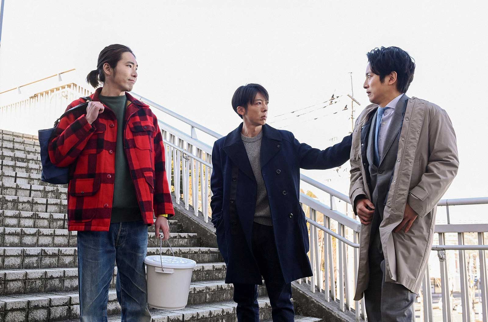 柄本佑、高橋一生、溝端淳平「天国と地獄 ～サイコな2人～」第7話より（C）TBS