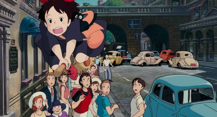「魔女の宅急便」(C)1989 角野栄子・Studio Ghibli・N