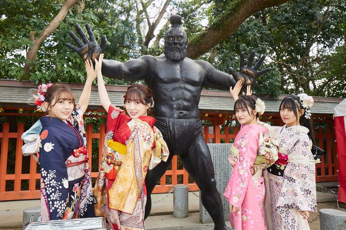 (左から)武田智加、坂本りの、田中伊桜莉、村上和叶(C)Mercury