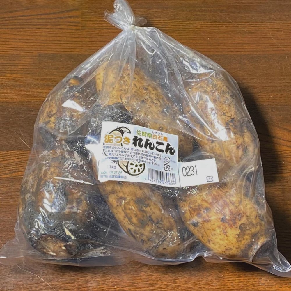 泥つきれんこん