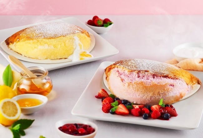 窯焼きスフレクレープ：980円～／画像提供：シャノアール